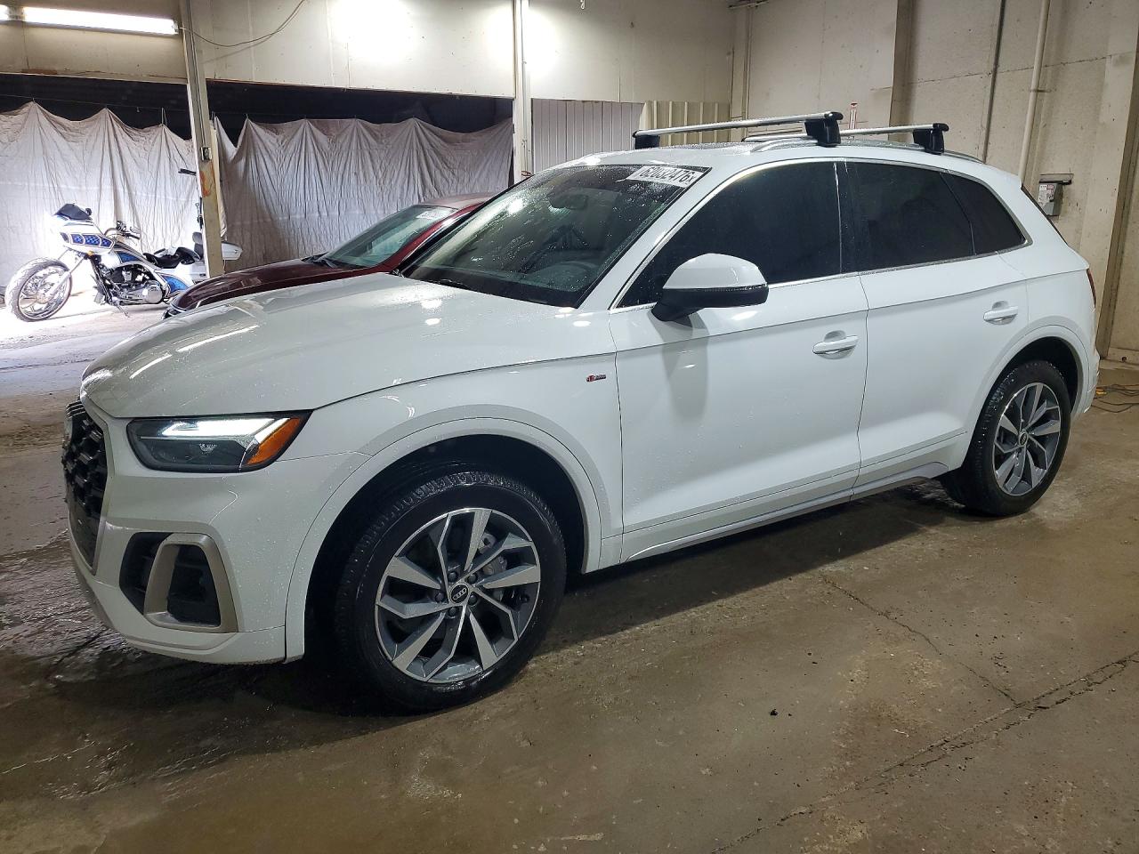 2022 Audi Q5 S line Premium Plus, VIN WA1EAAFY5N2054776 — Front end