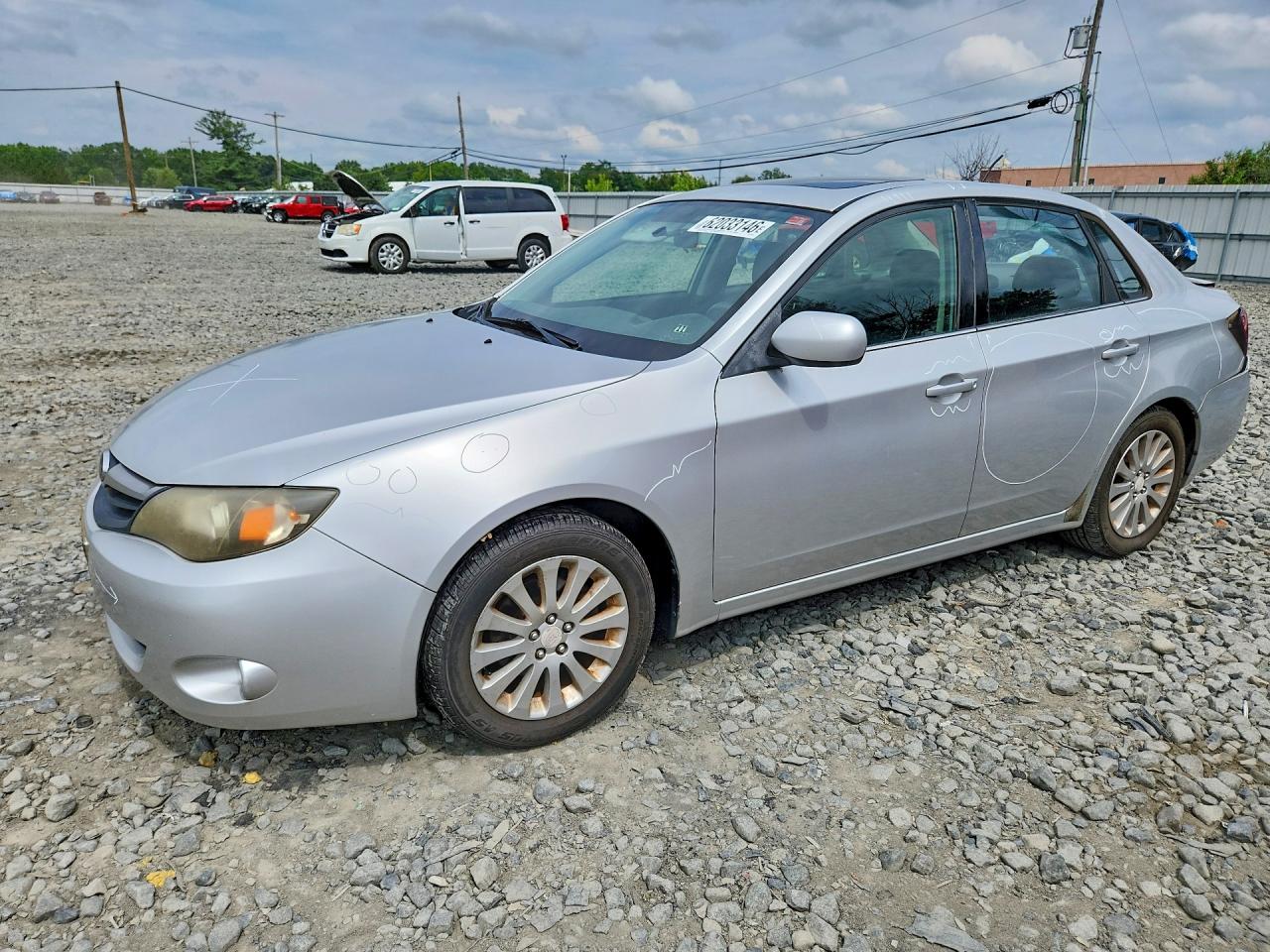 2010 Subaru Impreza i Premium, VIN JF1GE6B68AH501991 — Rear end