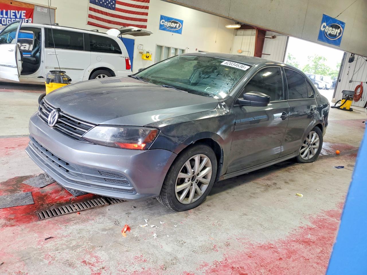 2015 Volkswagen Jetta SE, VIN 3VWD17AJ1FM331350 — Undercarriage