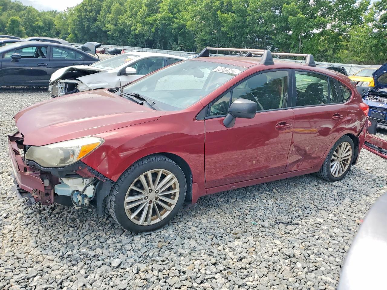 2013 Subaru Impreza Premium, VIN JF1GPAE6XD2808238 — Front end