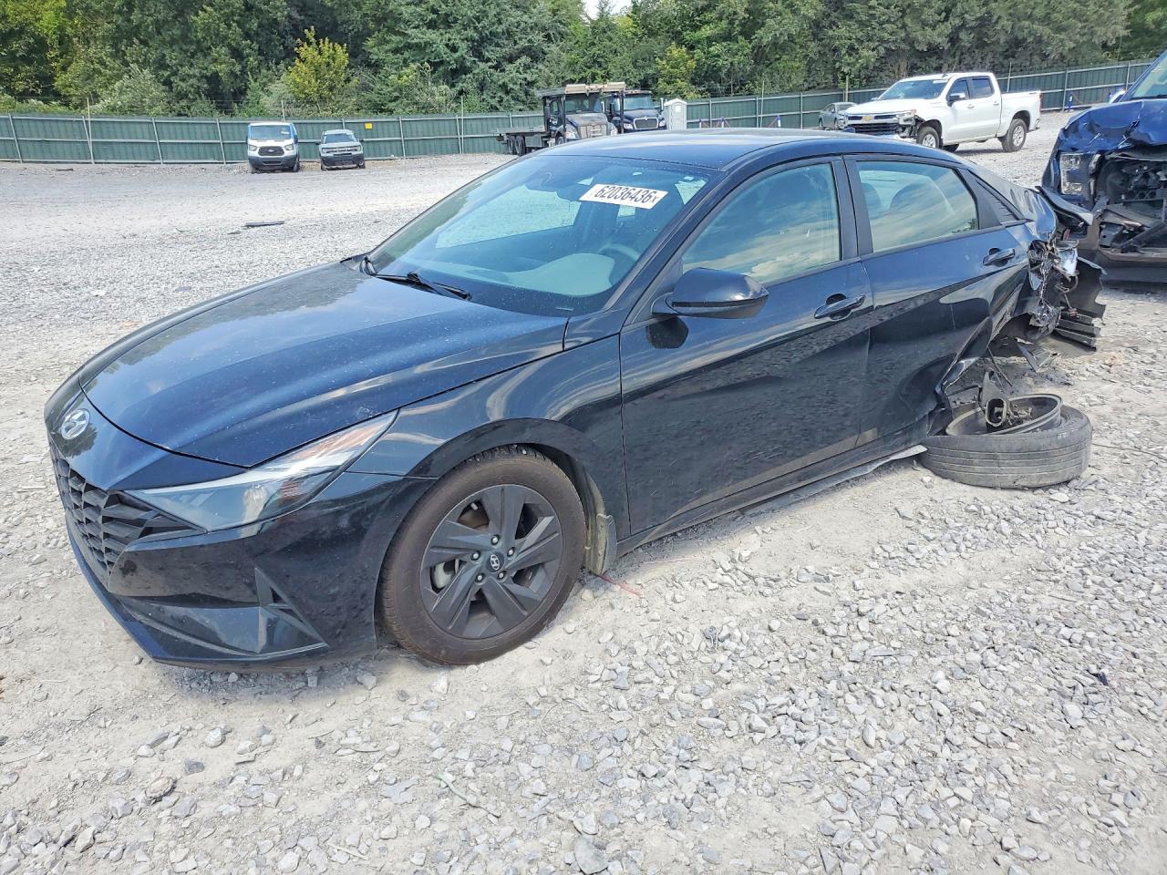 2022 Hyundai Elantra SEL, VIN KMHLM4AGXNU244593 — Rear end