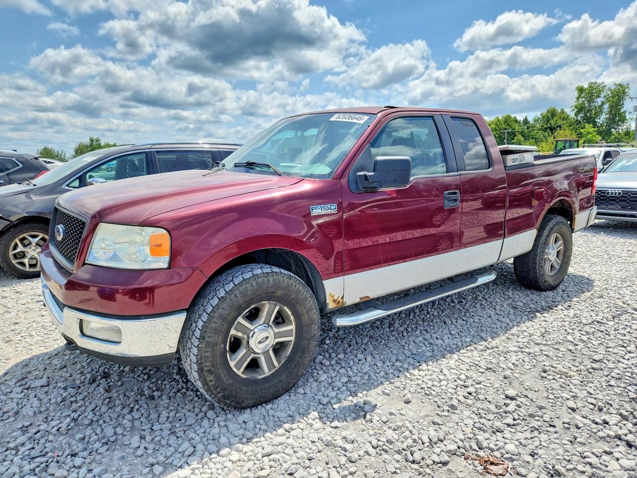 2005 Ford F-150 XLT, VIN 1FTPX14565NA69212 — Rear end