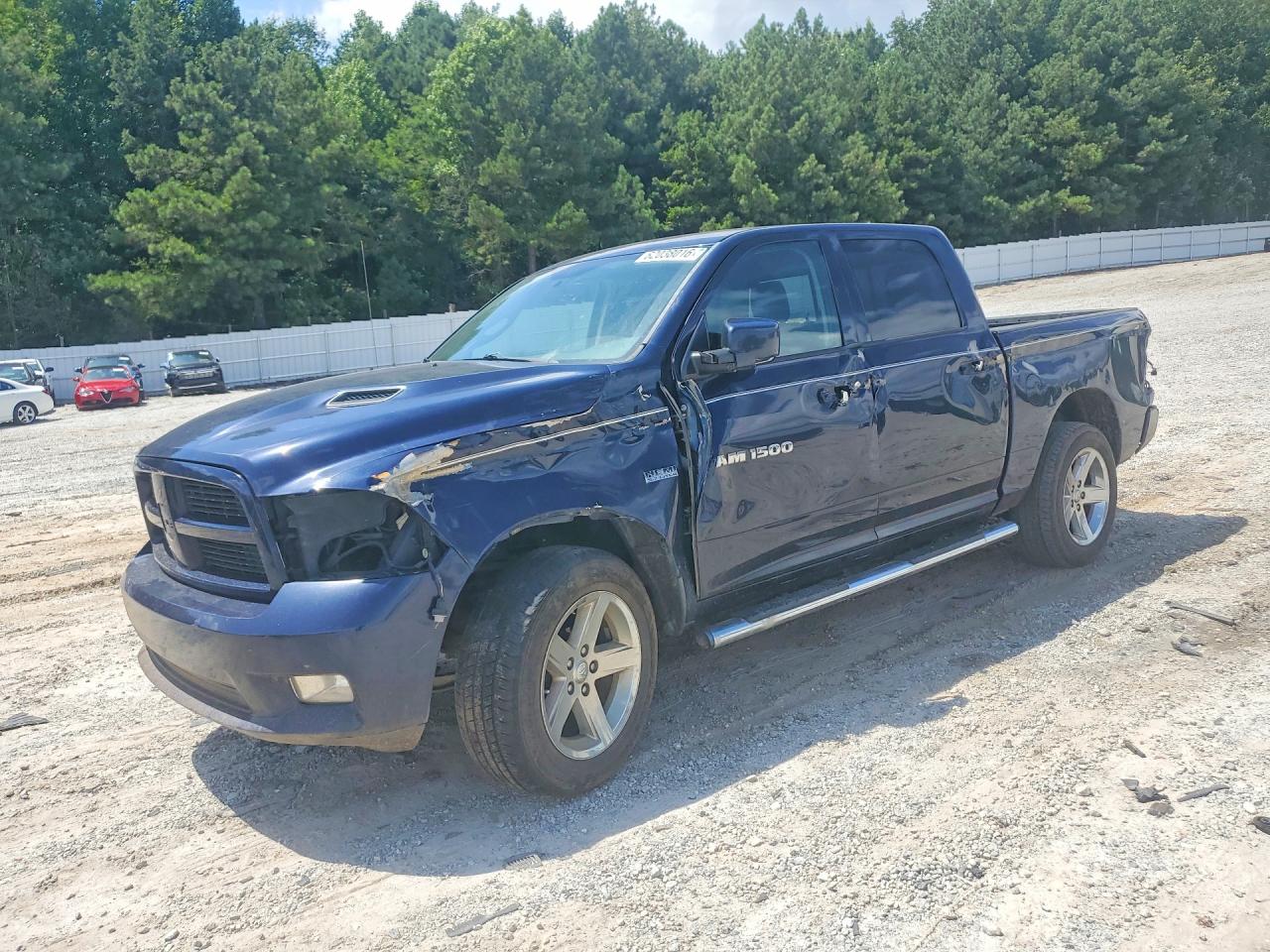 2012 Ram 1500 Sport, VIN 1C6RD7MT6CS175975 — Rollover