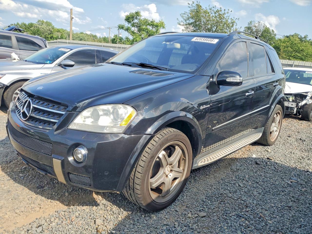 2008 Mercedes-Benz M 63 AMG, VIN 4JGBB77E48A387814 — Rear end