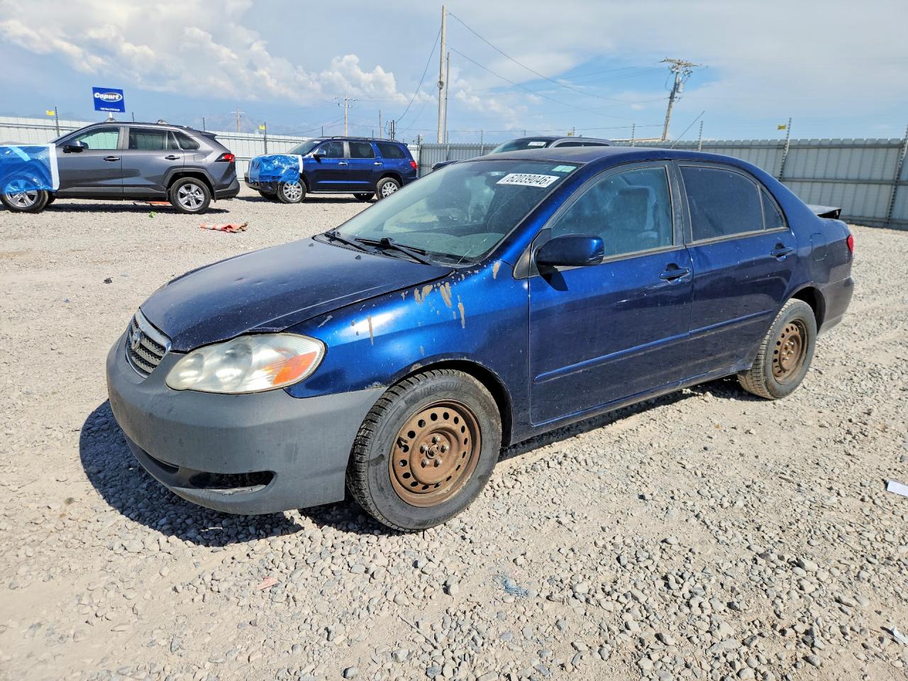2007 Toyota Corolla S, VIN 1NXBR32E97Z861734 — Rear end