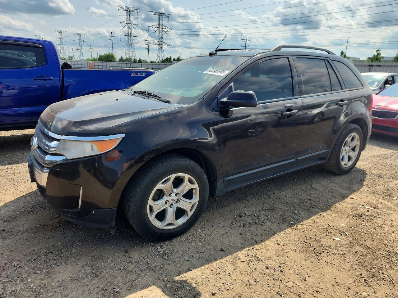 2013 Ford Edge SEL, VIN 2FMDK3J92DBA48058 — Normal wear