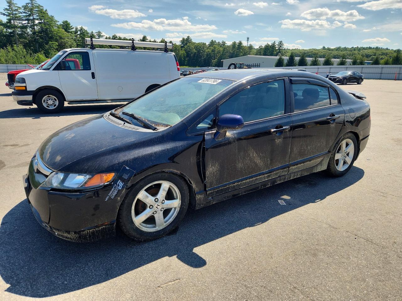 2008 Honda Civic EX, VIN 2HGFA15868H305264 — Front end