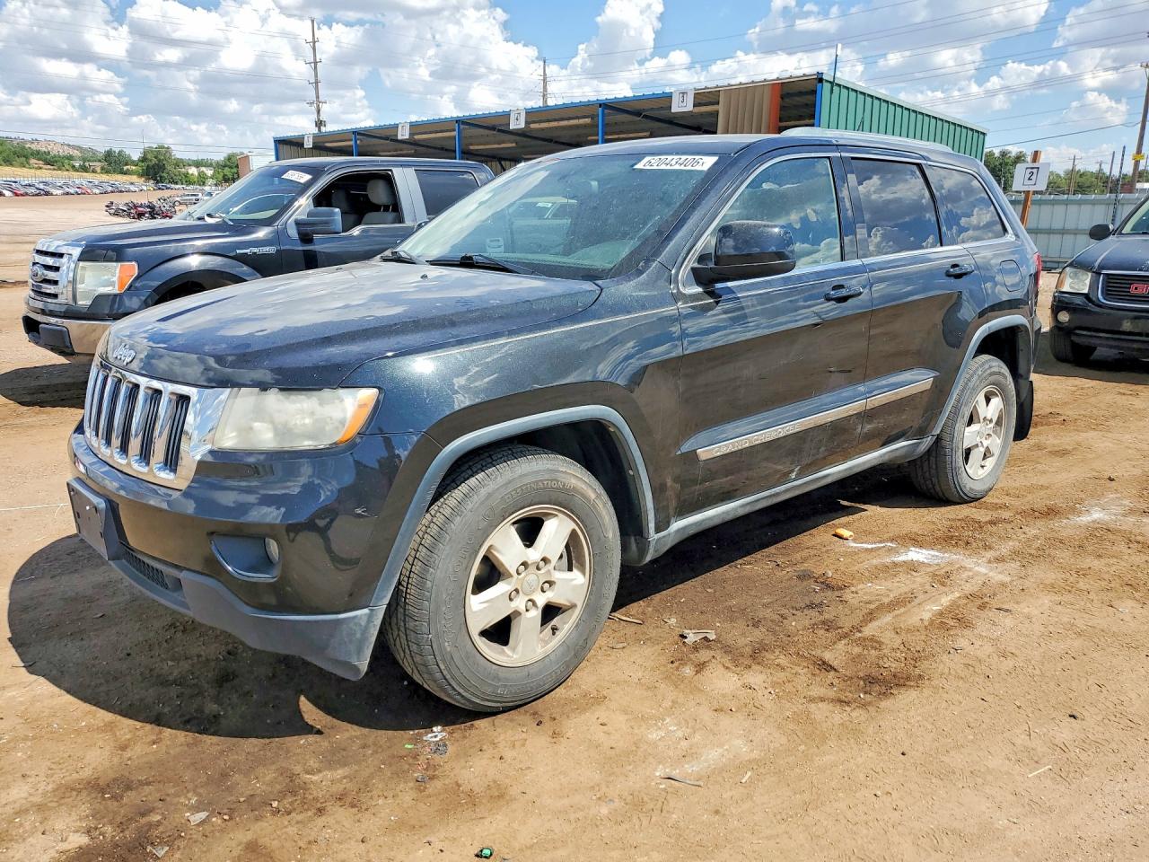 2012 Jeep Grand Cherokee Laredo, VIN 1C4RJFAG5CC256222 — Hail