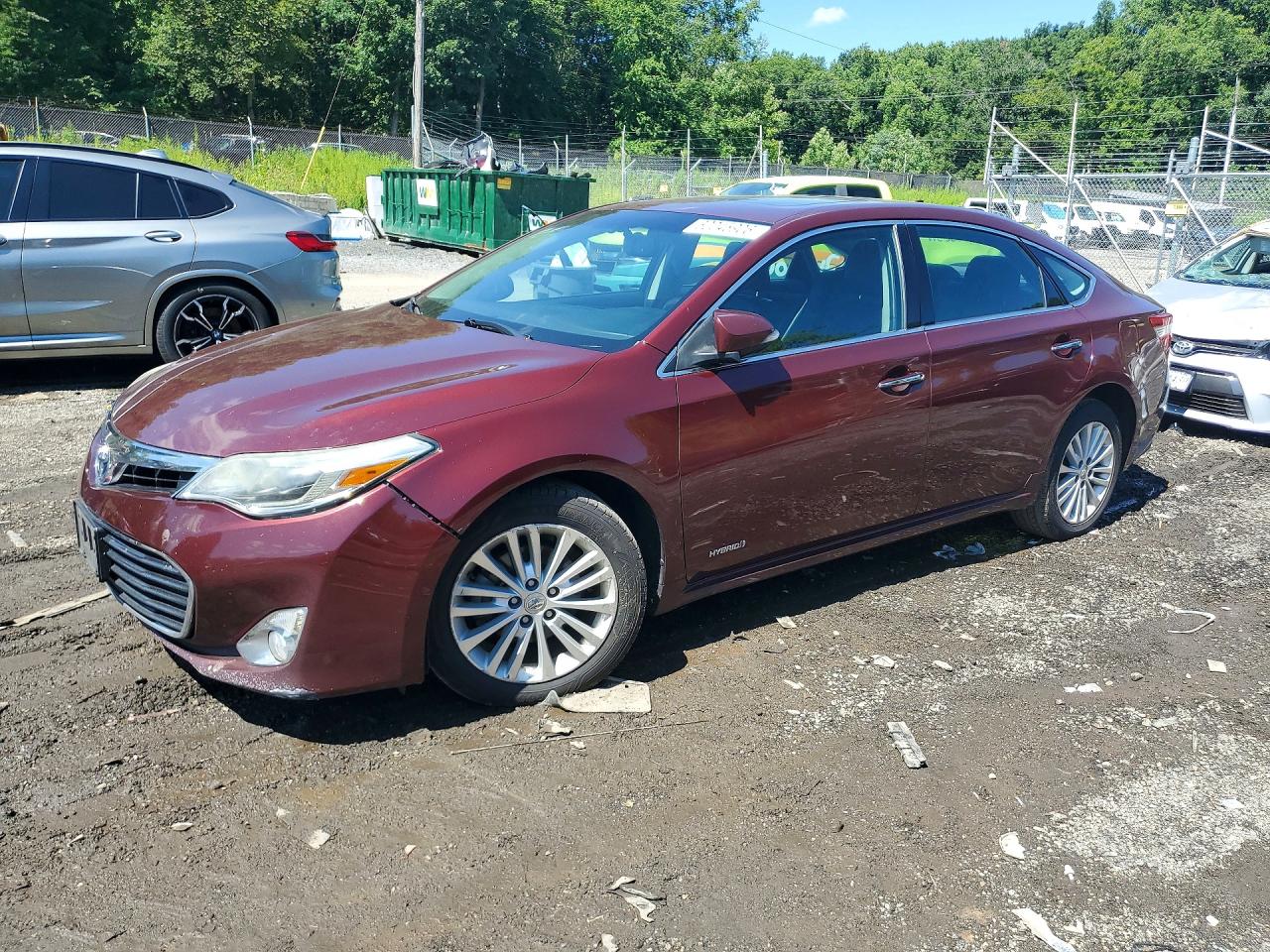 2014 Toyota Avalon XLE Touring, VIN 4T1BD1EB4EU019529 — Rear end