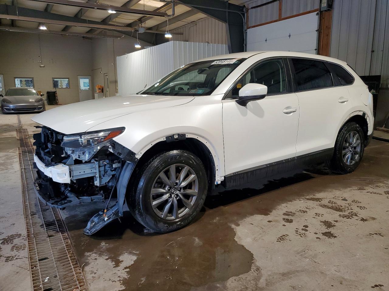 2021 Mazda CX-9 Sport, VIN JM3TCBBY9M0503977 — Partial repair
