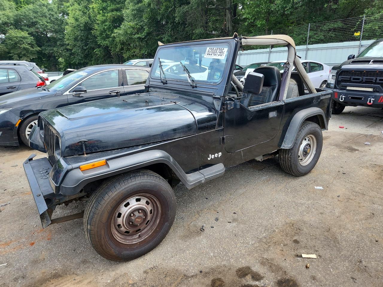 1989 Jeep Wrangler S, VIN 2J4FY19E8KJ114708 — Normal wear