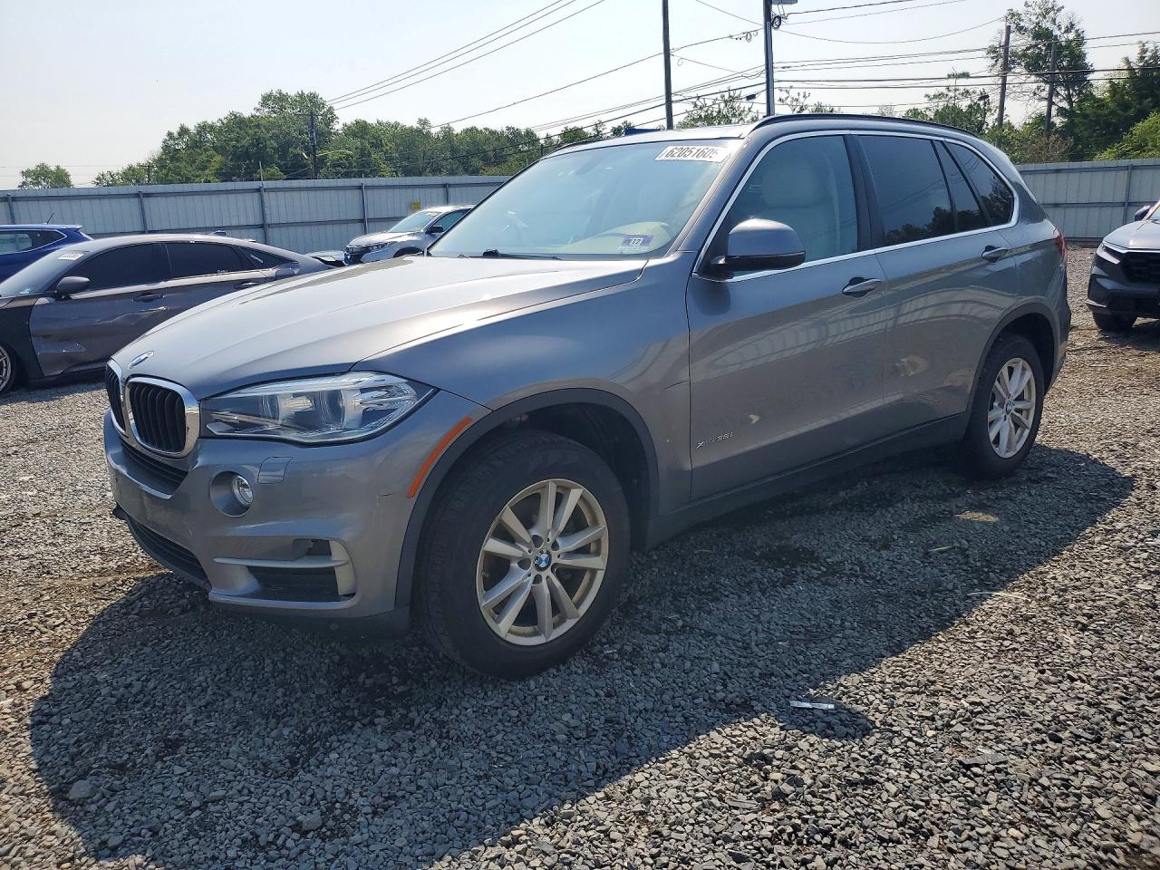2015 BMW X5 xDrive35i, VIN 5UXKR0C59F0K54044 — Water / flood