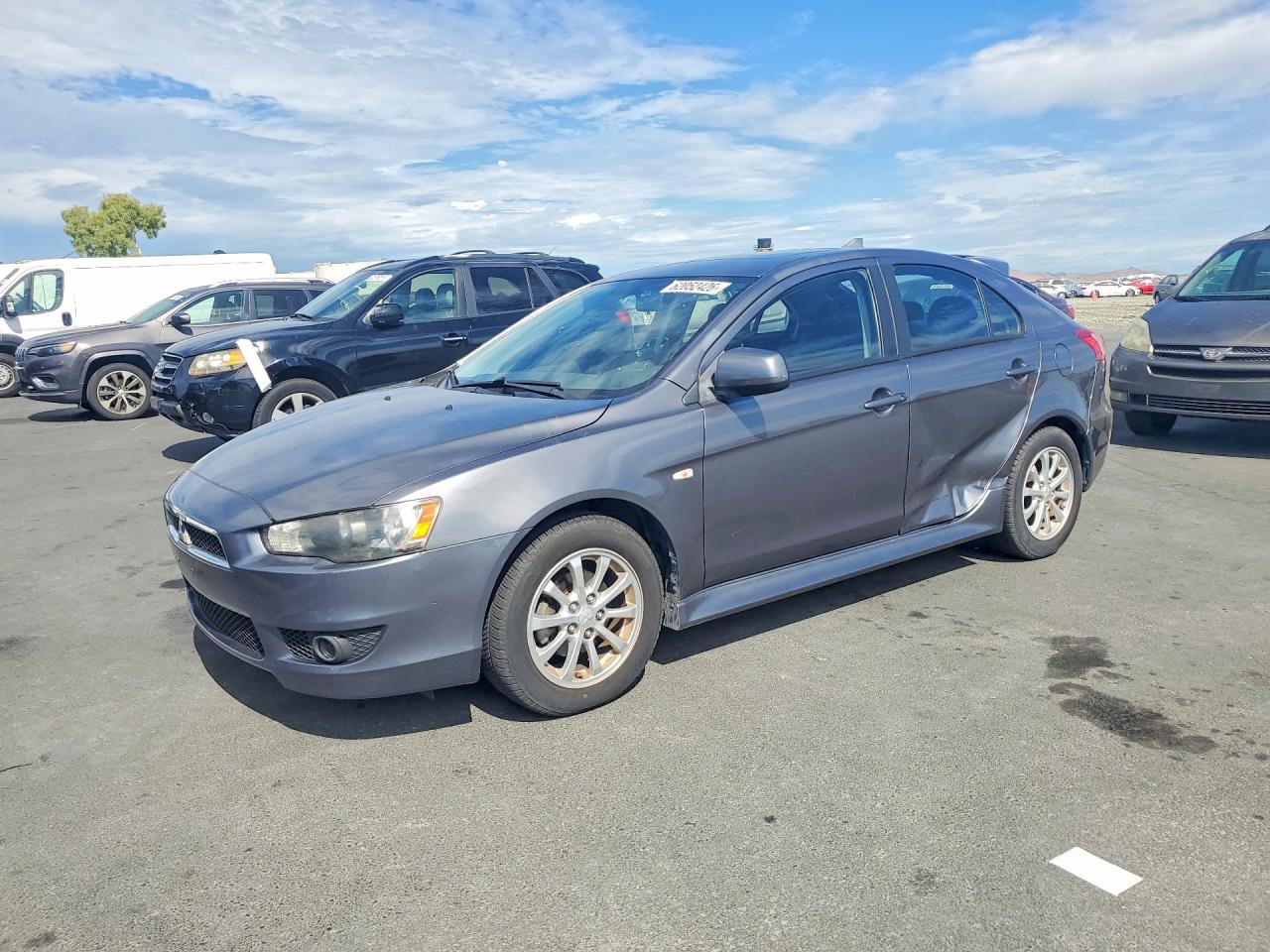 2011 Mitsubishi Lancer ES, VIN JA32X2HU7BU037483 — Side