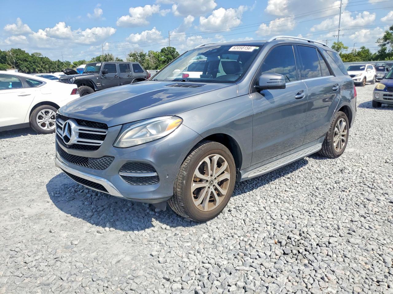 2018 Mercedes-Benz GLE 350, VIN 4JGDA5JB4JB171668 — Side