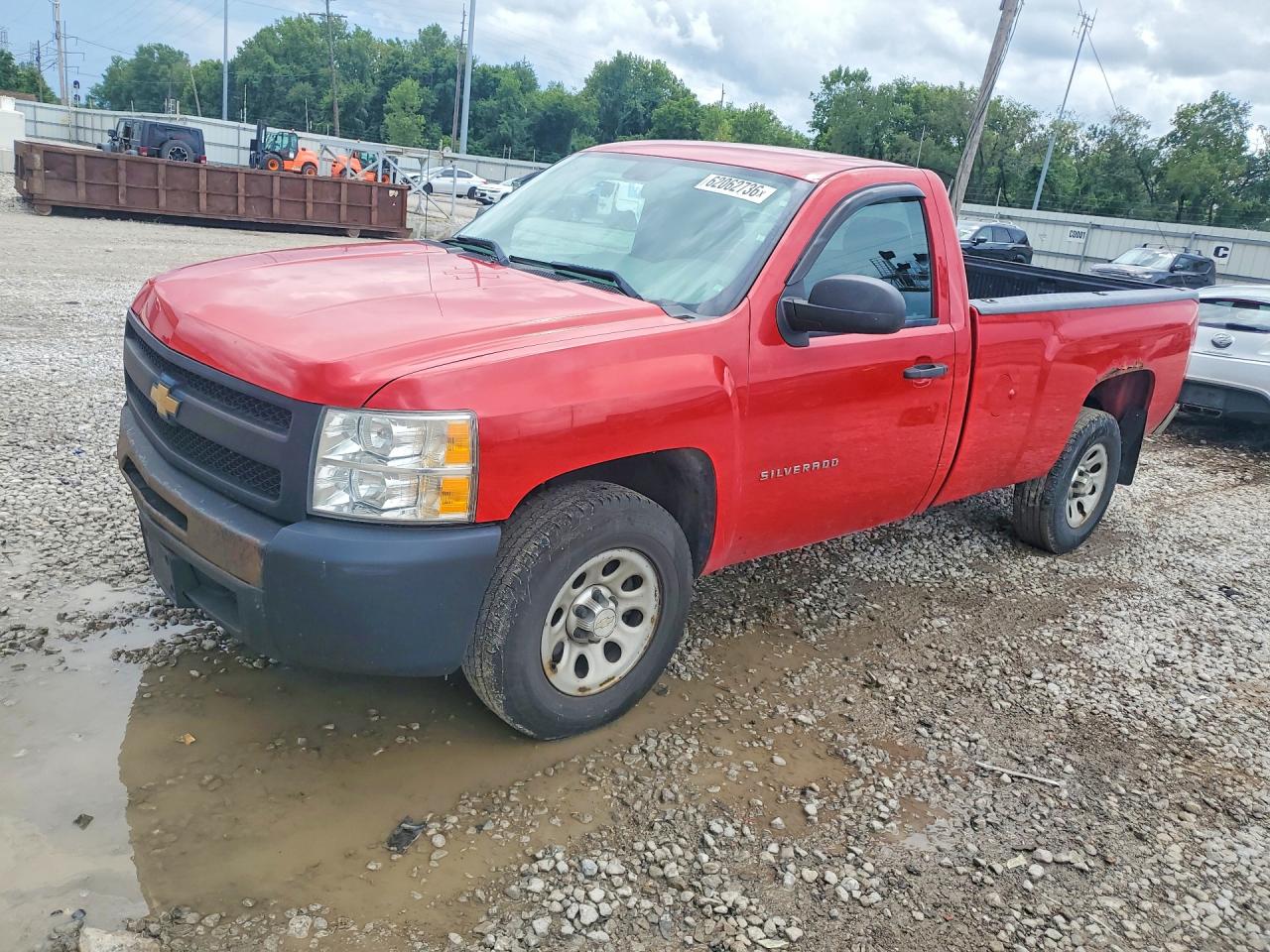 2013 Chevrolet Silverado 1500 Work Truck, VIN 1GCNCPEX4DZ161156 — Rear end