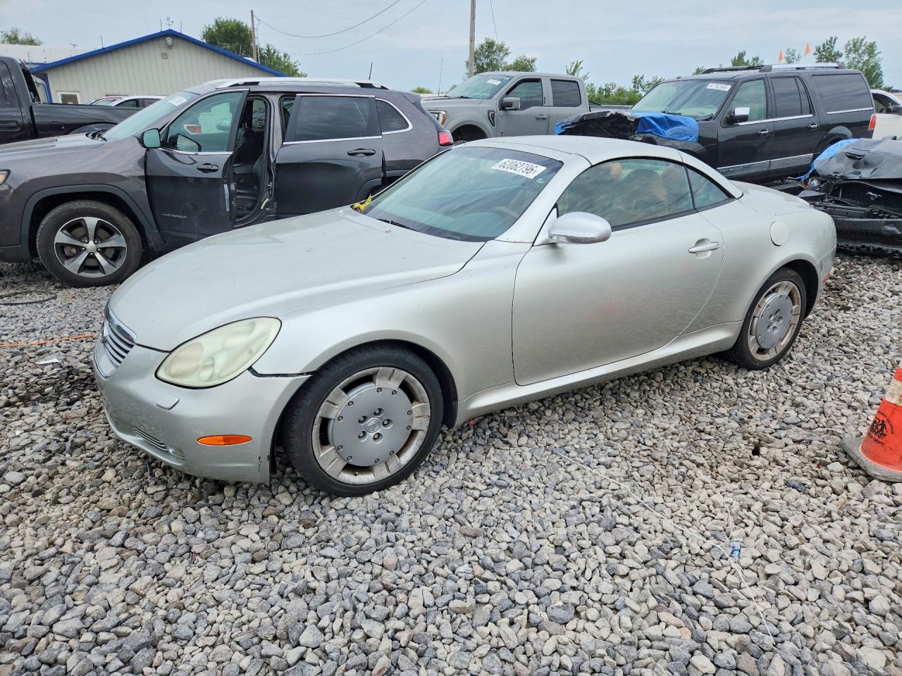 2002 Lexus SC 430, VIN JTHFN48Y820006594 — Roof