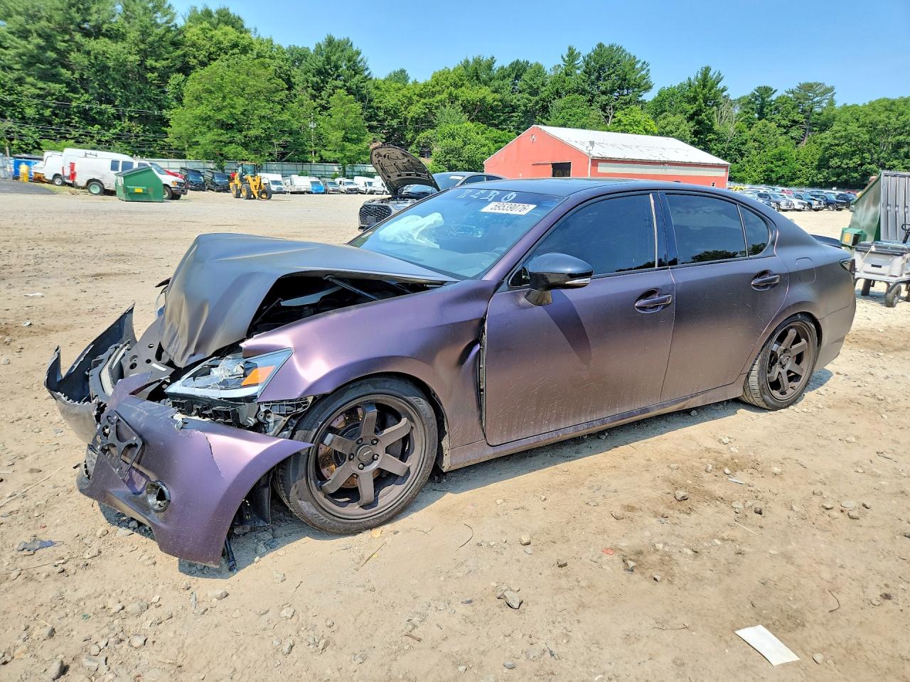 2015 Lexus GS 350, VIN JTHCE1BL9FA004514 — Front end