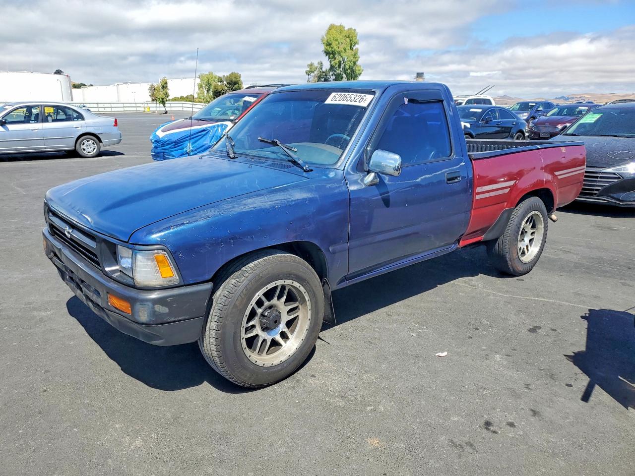 1993 Toyota Pickup, VIN 4TARN81A4PZ112395 — Rear end