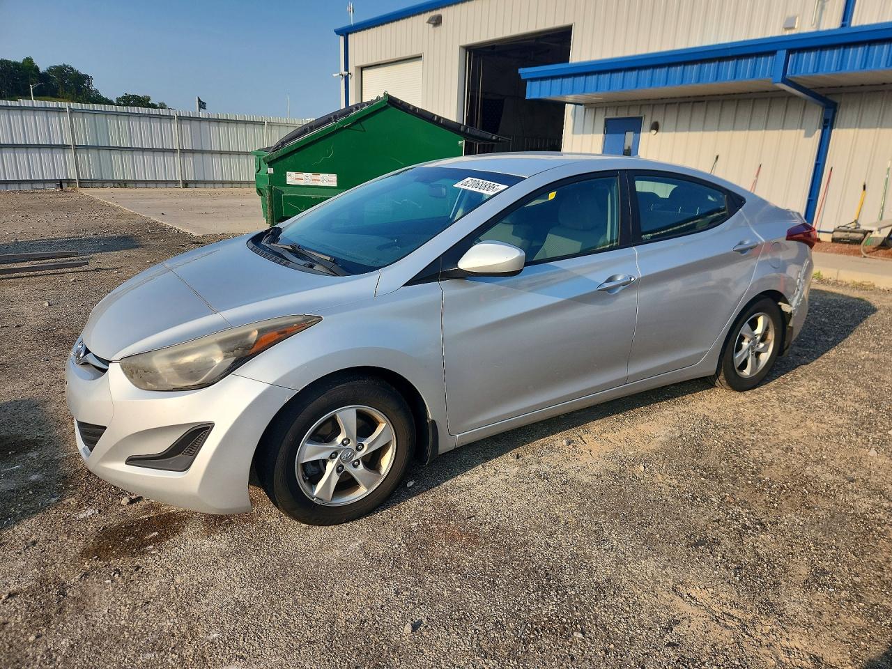 2015 Hyundai Elantra SE, VIN KMHDH4AE5FU342147 — Rear end