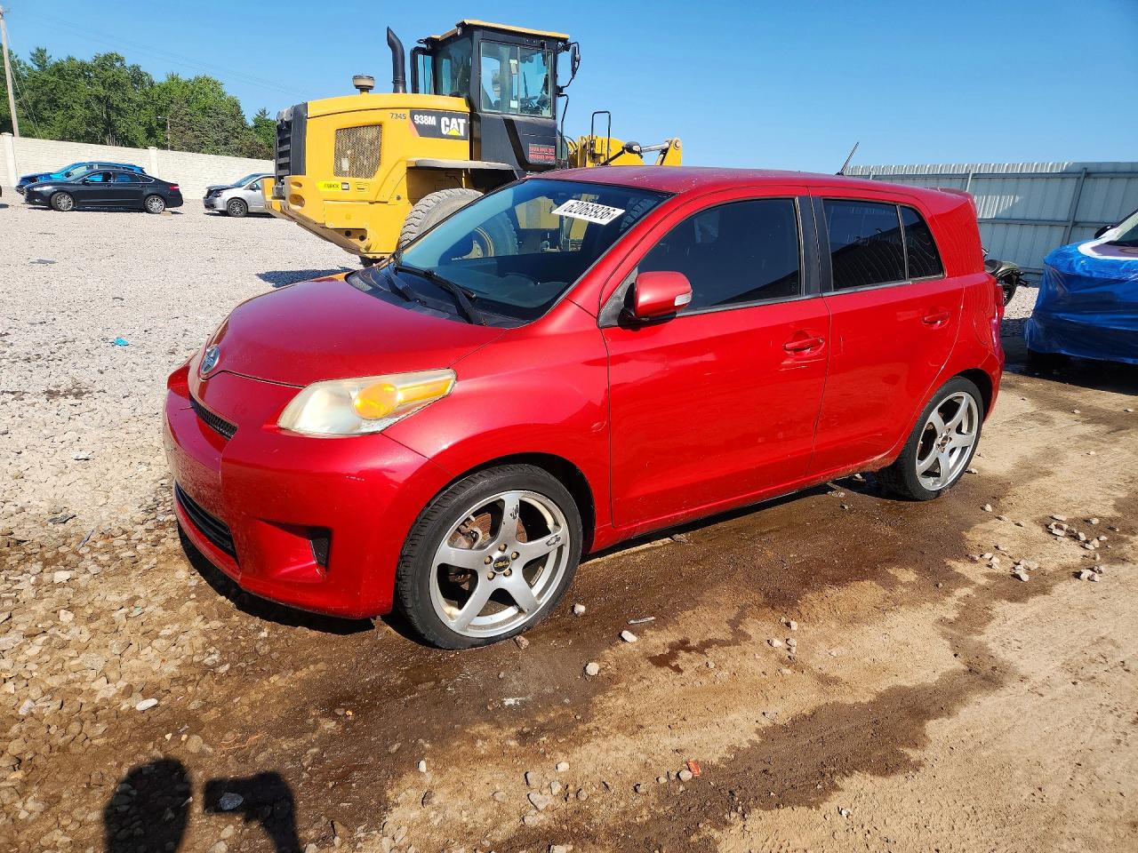 2008 Scion xD, VIN JTKKU104X8J017117 — Undercarriage