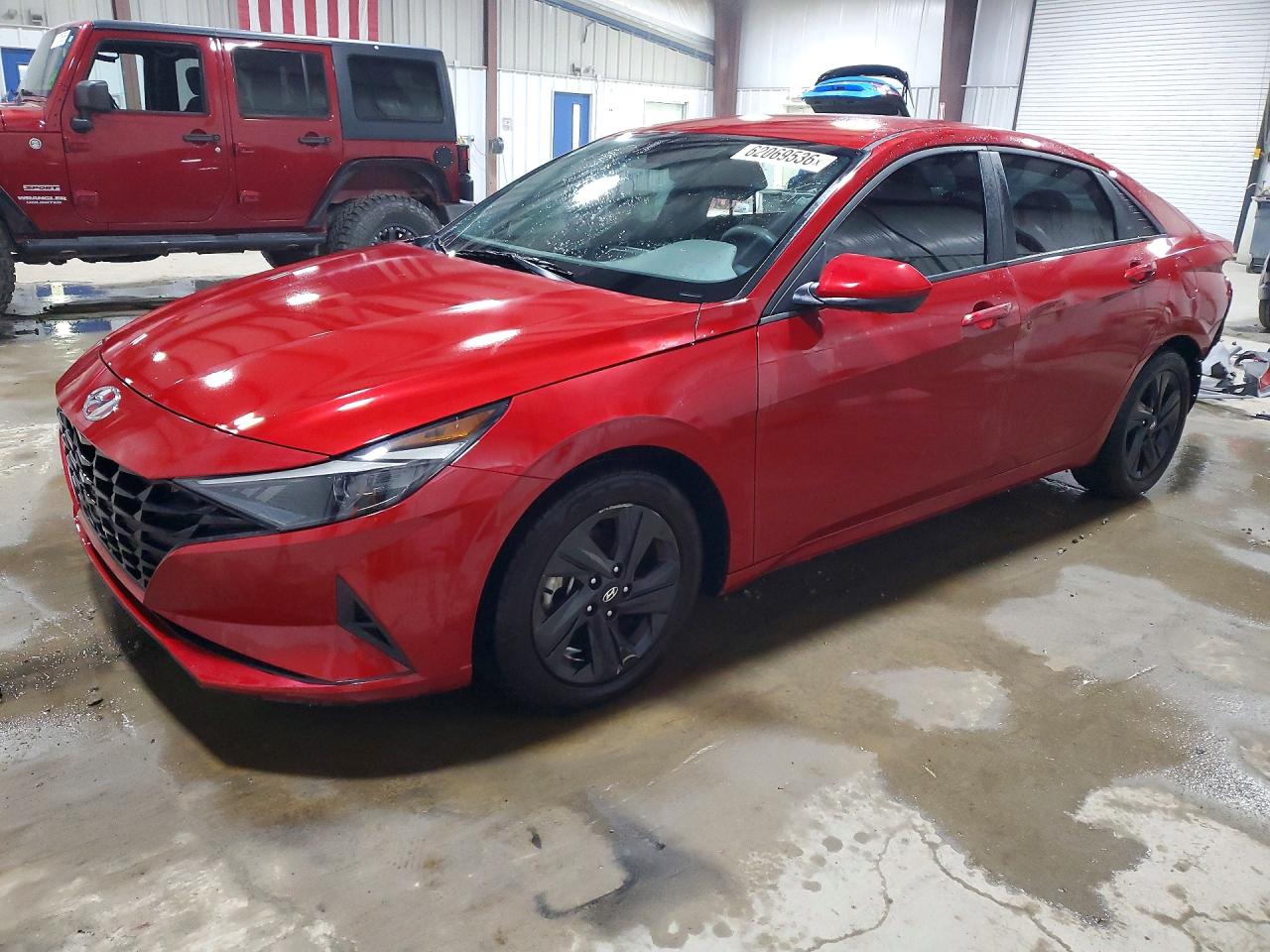 2023 Hyundai Elantra SEL, VIN KMHLM4AG0PU397681 — Rear end