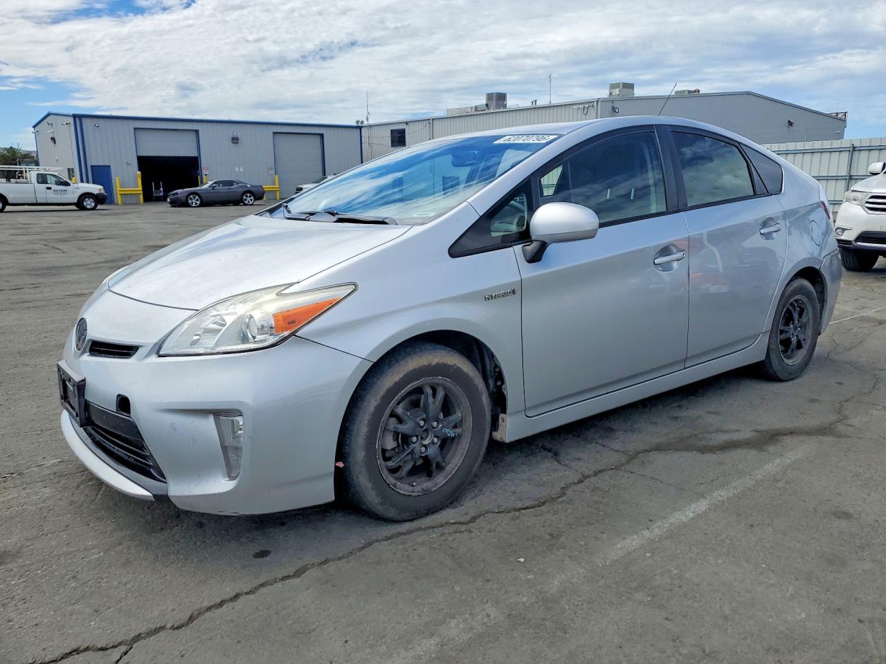 2014 Toyota Prius Three, VIN JTDKN3DU2E0380653 — Rear end