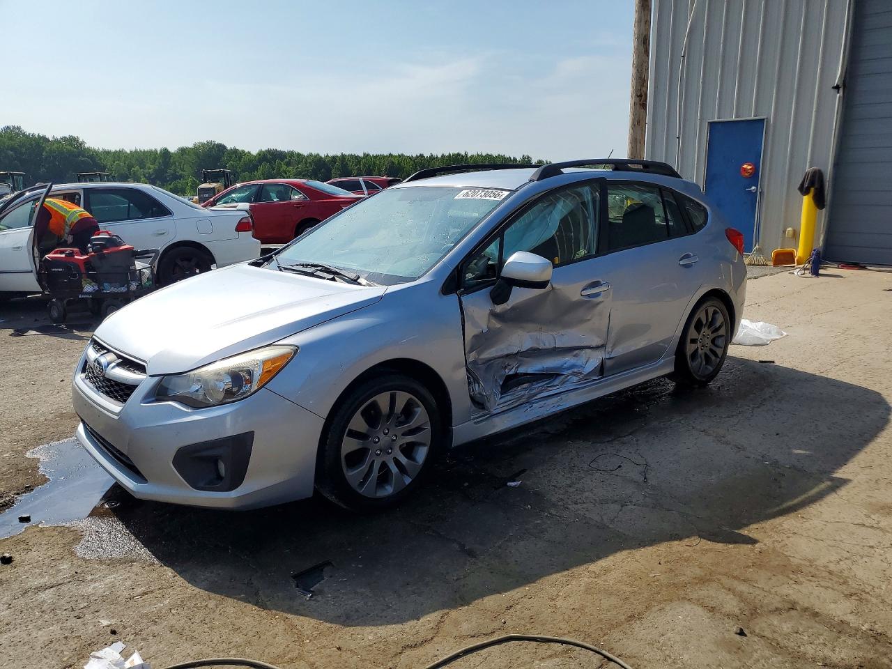 2014 Subaru Impreza Special Sports Premium, VIN JF1GPAL60E8296717 — Side
