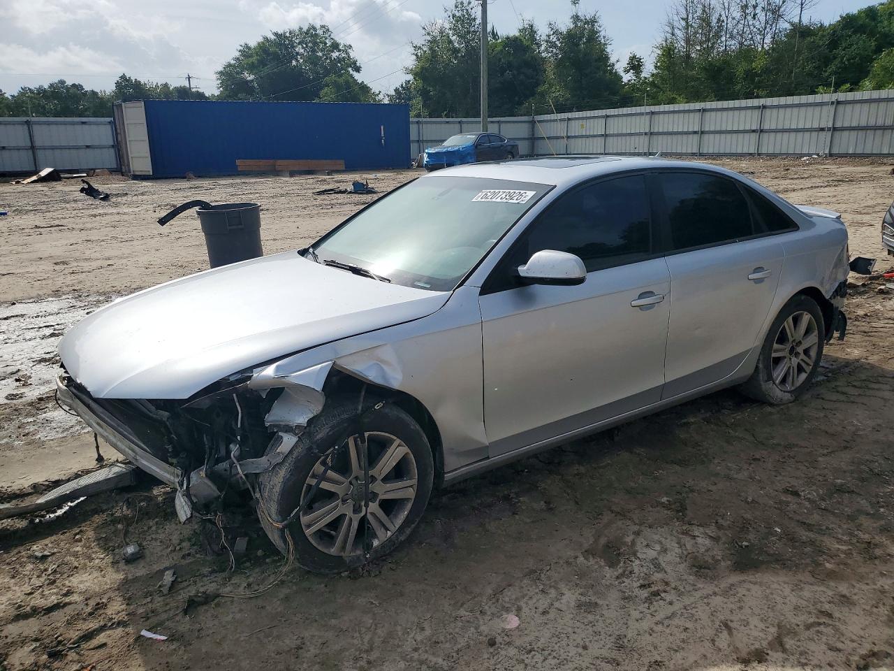 2012 Audi A4 Premium, VIN WAUBFAFL4CN005768 — Front end