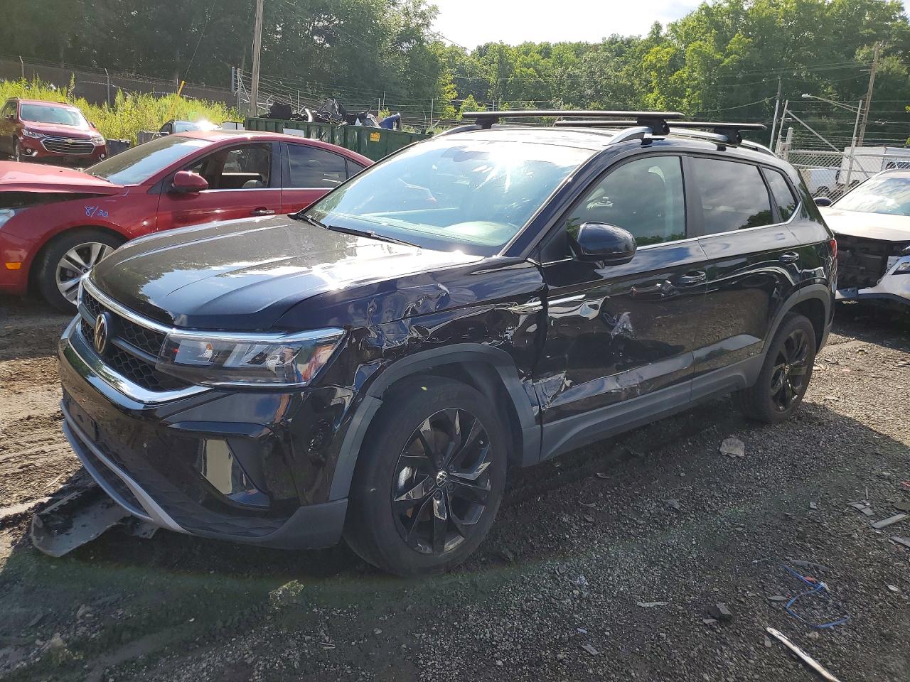2022 Volkswagen Taos SE, VIN 3VVSX7B24NM085359 — Side