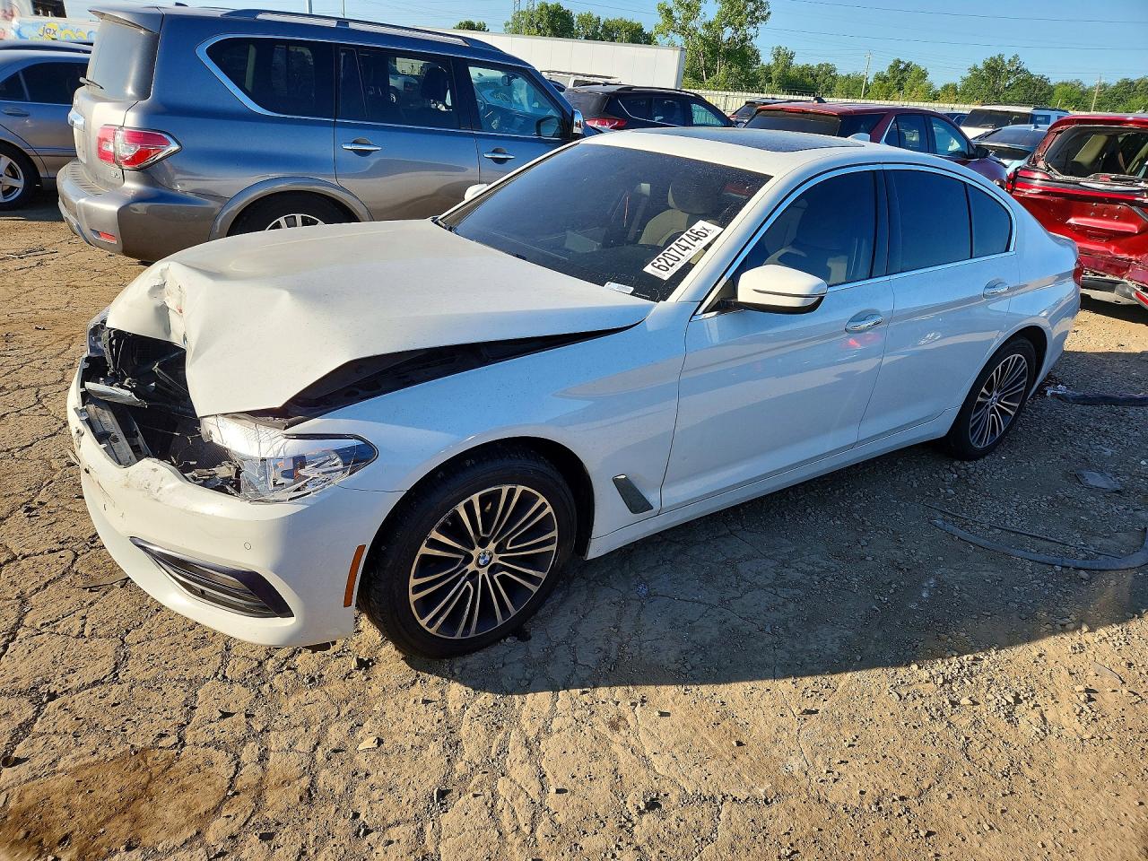 2018 BMW 5 Series 530i xDrive, VIN WBAJA7C58JG909286 — Перед