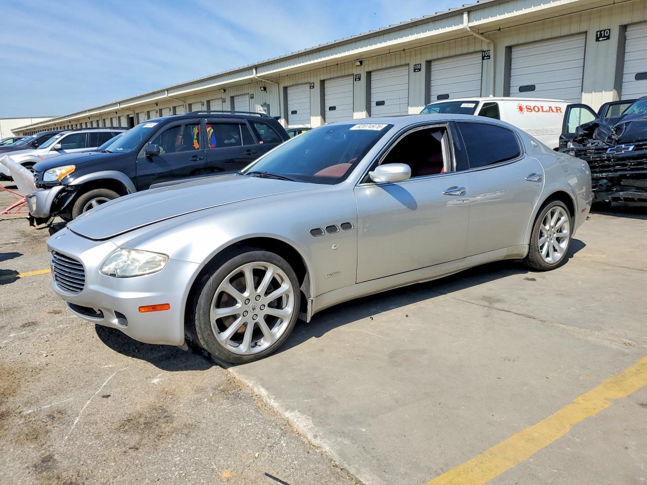 2005 Maserati Quattroporte, VIN ZAMCE39A750014721 — Rear end