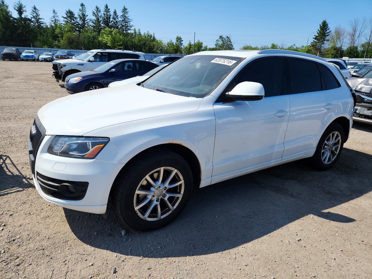 2012 Audi Q5 Premium Plus, VIN WA1VFCFP2CA015649 — Rear end