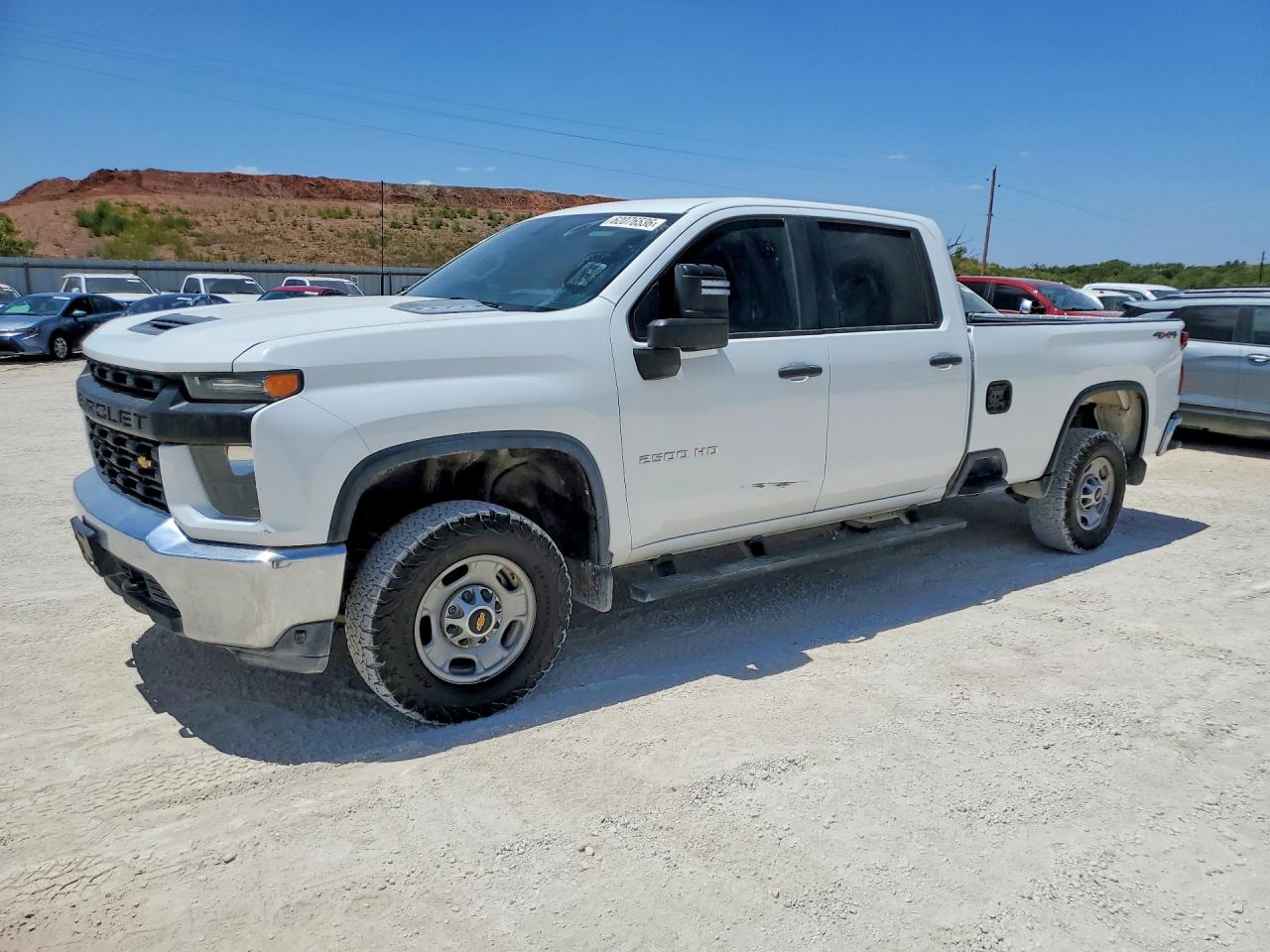 2021 Chevrolet Silverado 2500HD Work Truck, VIN 1GC4YLE70MF180021 — Hail