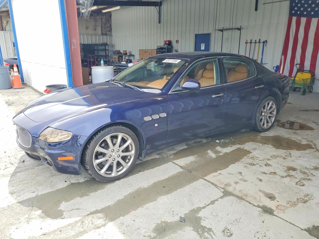 2007 Maserati Quattroporte, VIN ZAMFE39A270031782 — Side