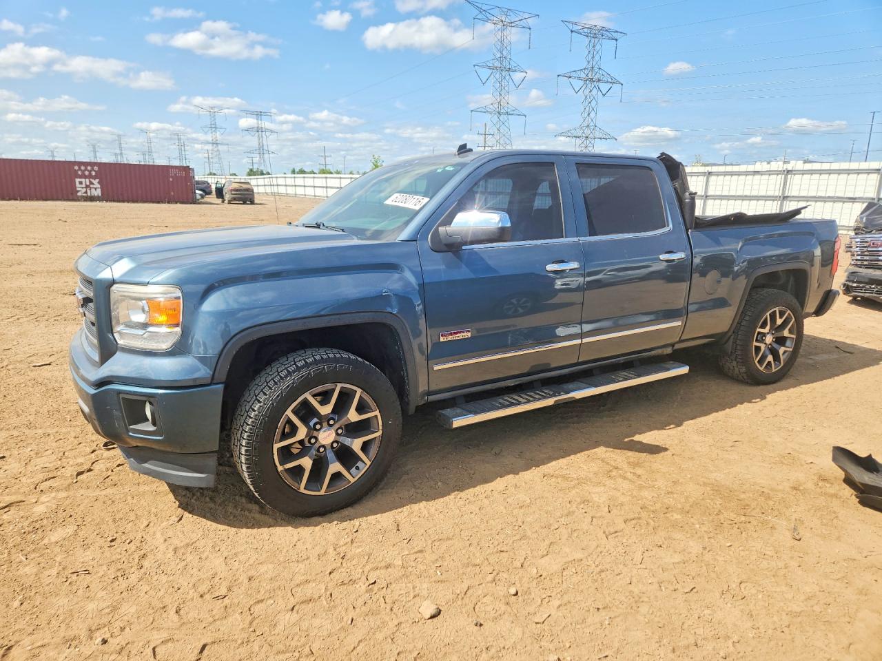 2014 GMC Sierra 1500 SLT, VIN 3GTU2VEC1EG100087 — Бок