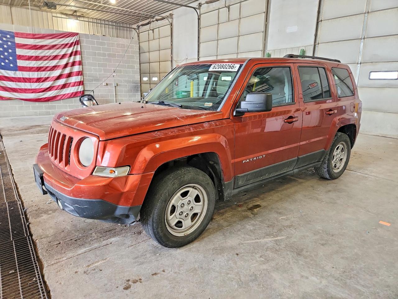 2012 Jeep Patriot Sport, VIN 1C4NJPBB2CD613647 — Undercarriage