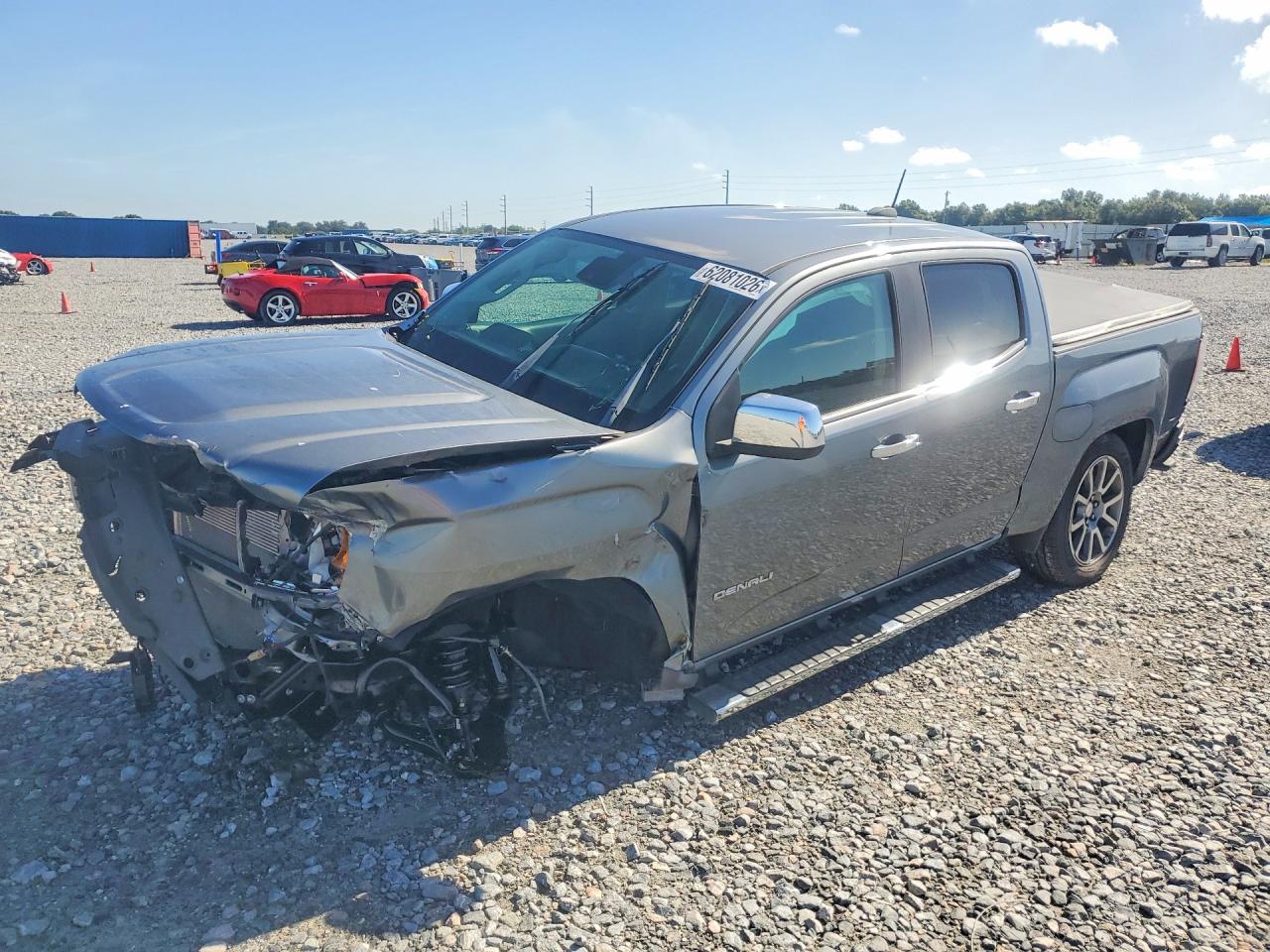 2019 GMC Canyon 4WD Denali, VIN 1GTG6EEN0K1345301 — Front end