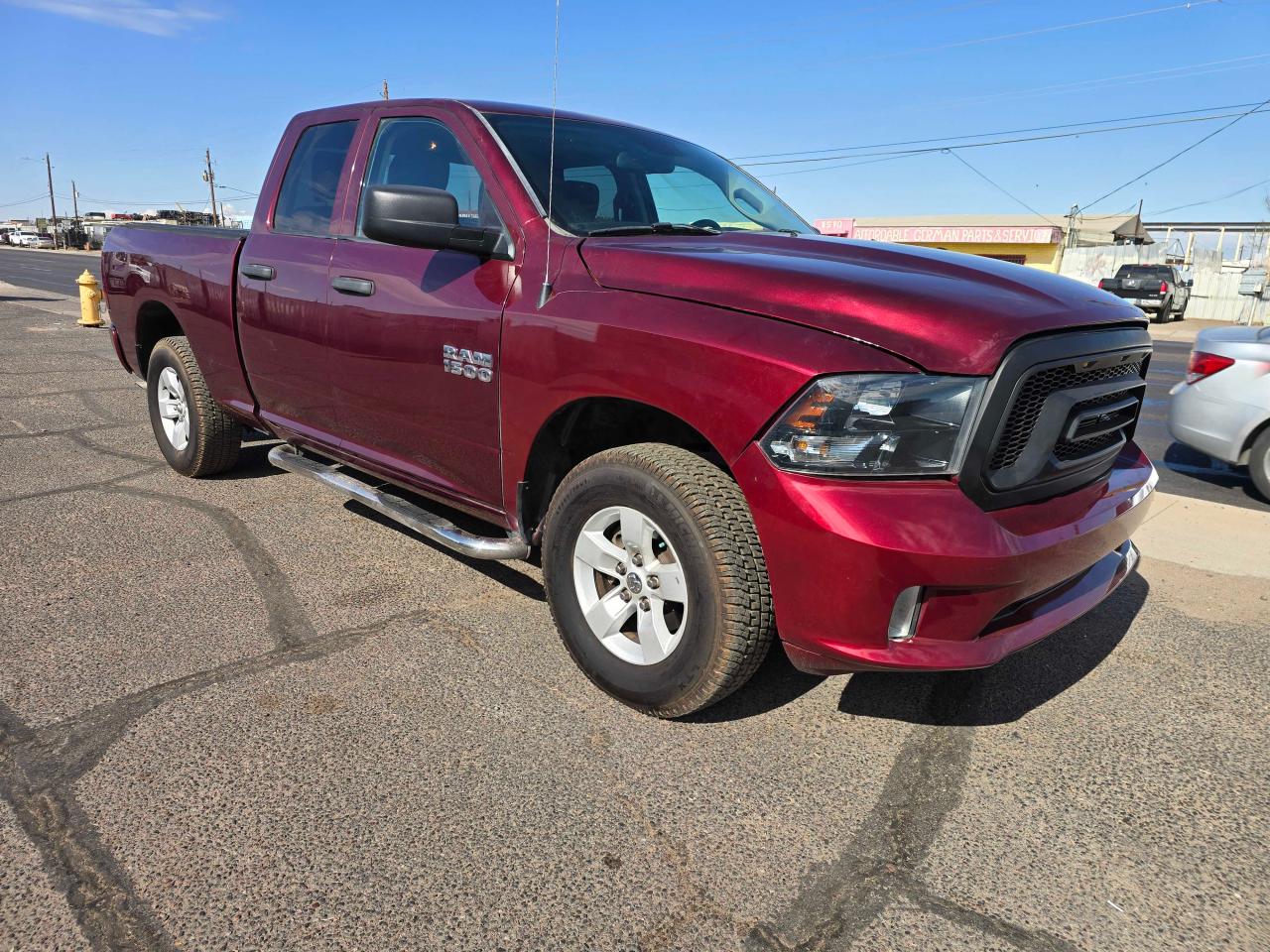 2016 Ram 1500 Express, VIN 1C6RR7FG0GS276467 — Prior damage history