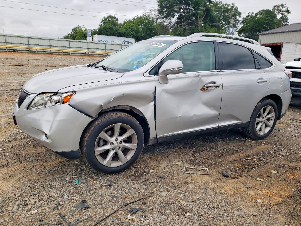 2012 Lexus RX 350, VIN 2T2BK1BAXCC136480 — Front end