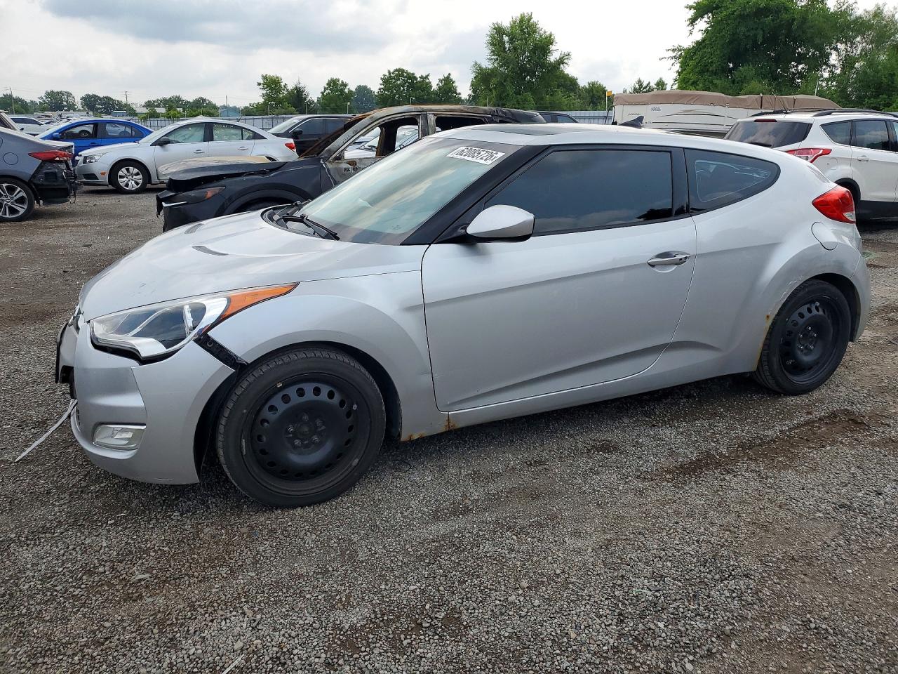 2013 Hyundai Veloster RE:MIX, VIN KMHTC6AD8DU091134 — Днище