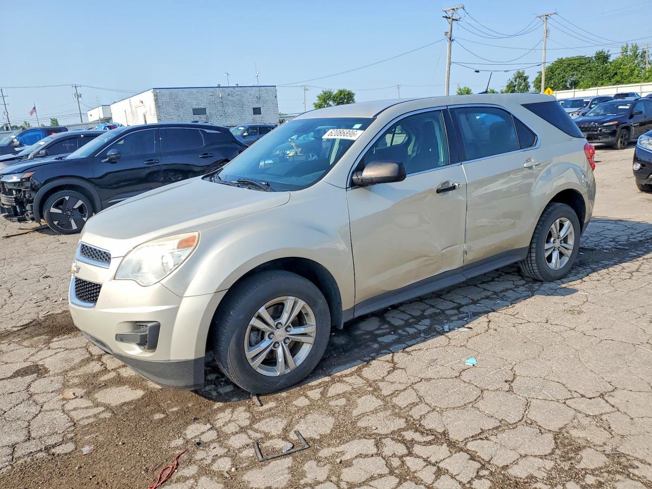2014 Chevrolet Equinox LS, VIN 1GNALAEK5EZ134119 — Roof