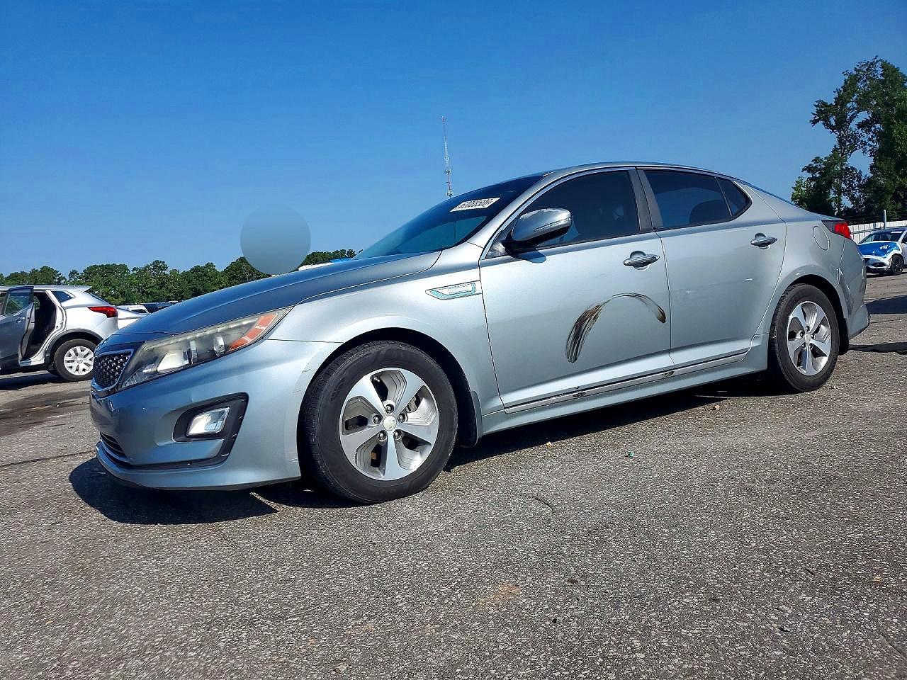 2016 Kia Optima, VIN KNAGM4AD3G5096793 — Зад