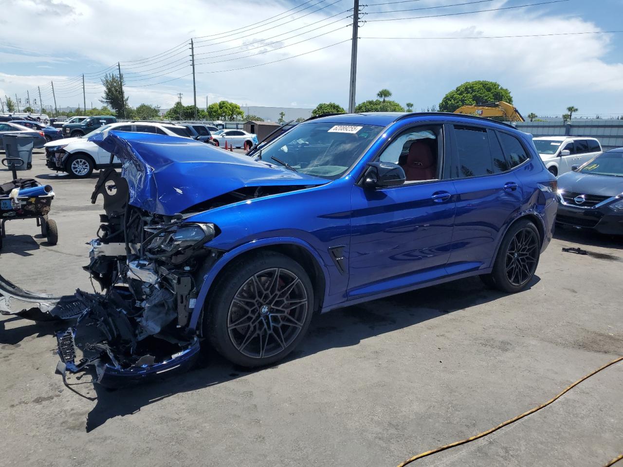 2024 BMW X3 M, VIN 5YM13EC07R9U72653 — Механическое