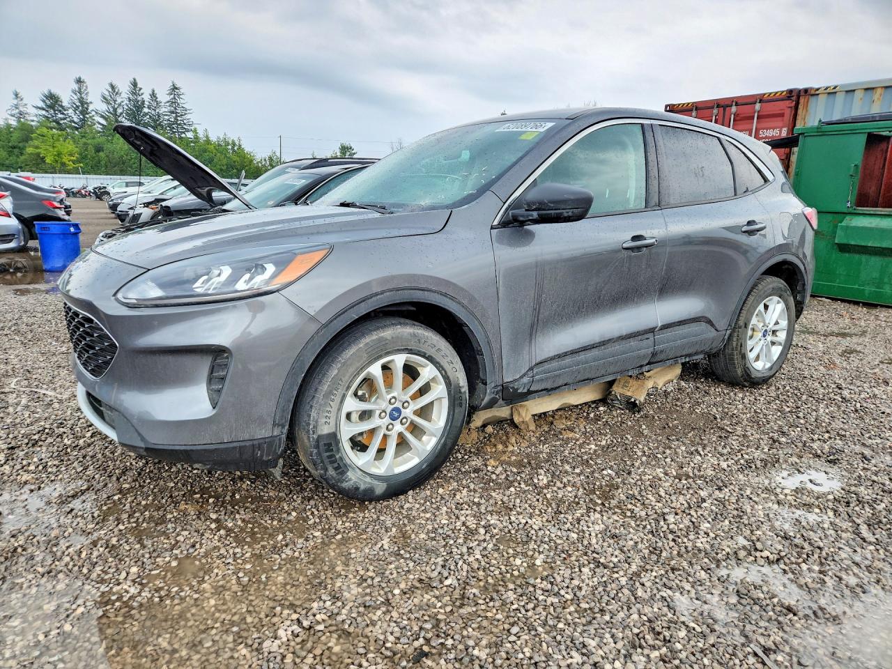 2022 Ford Escape SE, VIN 1FMCU9G69NUB86374 — Undercarriage