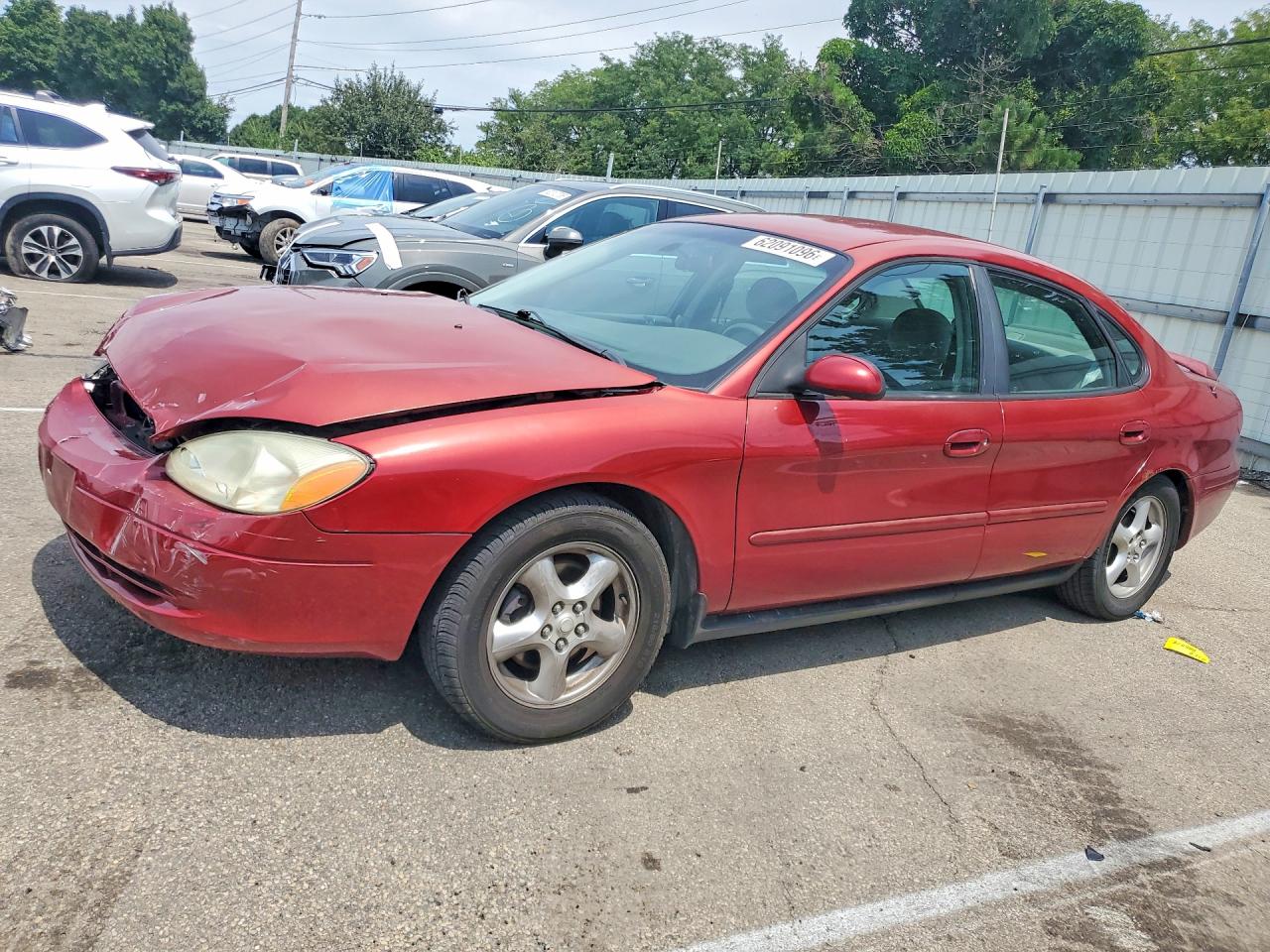 2002 Ford Taurus SE Standard, VIN 1FAFP53UX2G254056 — Front end