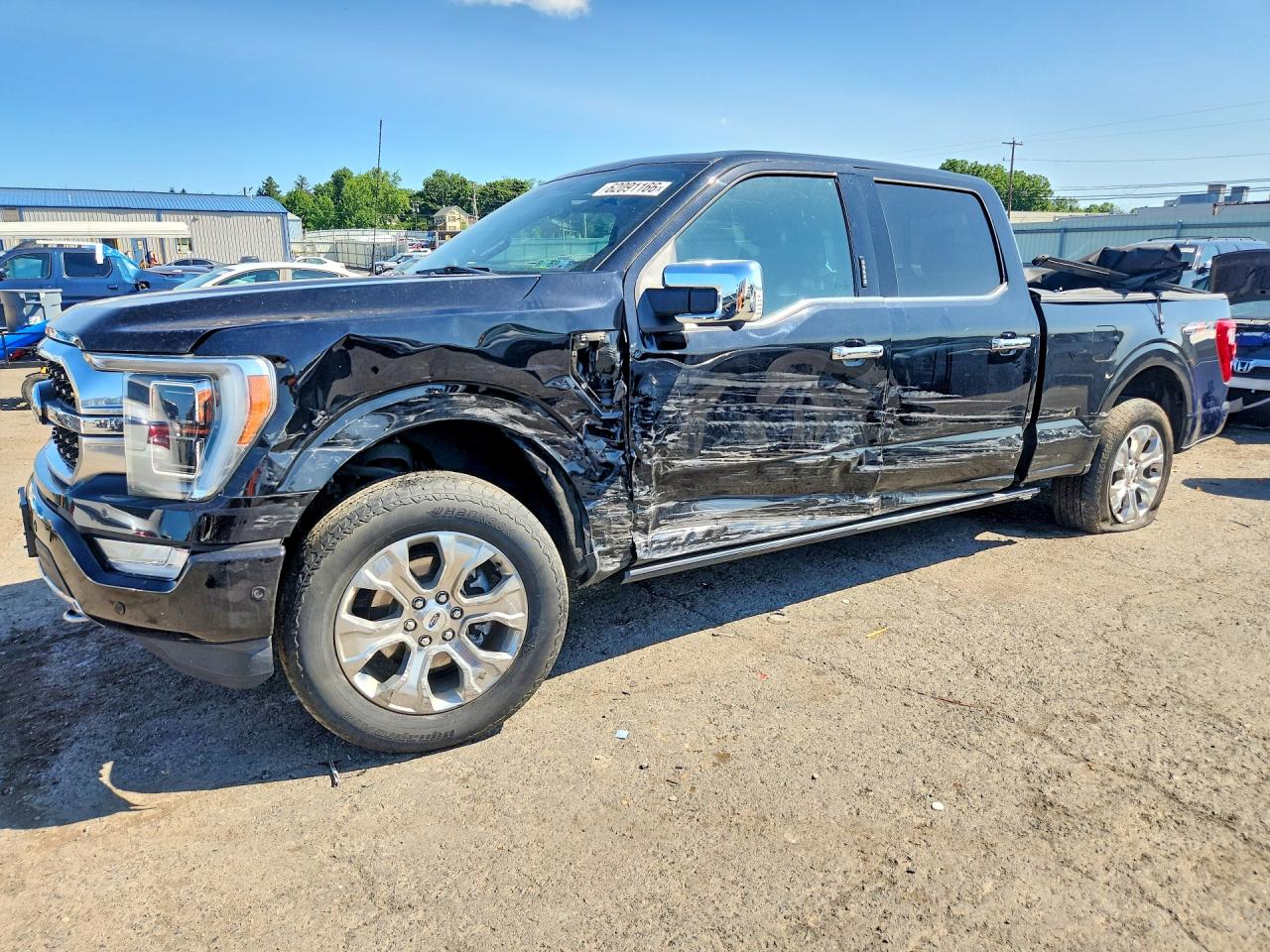 2022 Ford F-150 XL, VIN 1FTFW1E83NFB52792 — Front end