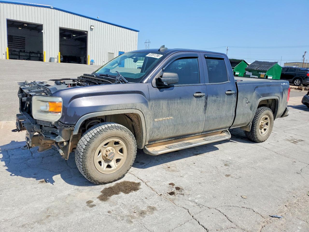 2015 GMC Sierra 1500, VIN 1GTV2TEC0FZ348812 — Front end