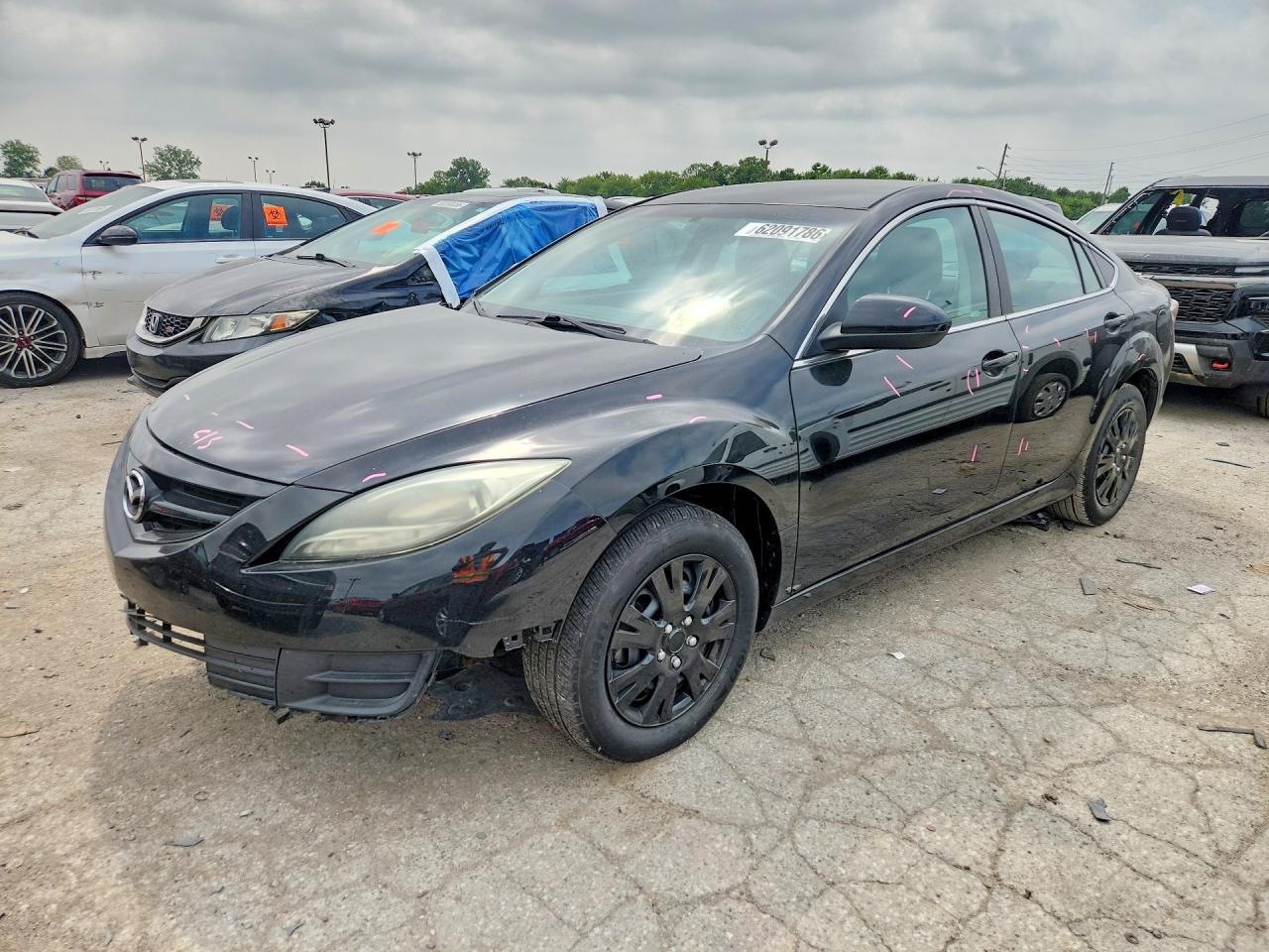 2011 Mazda 6 i Sport, VIN 1YVHZ8BH8B5M20793 — Front end