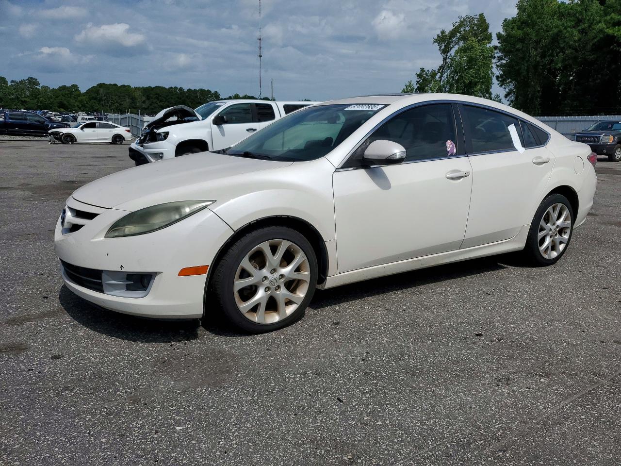2013 Mazda 6 S Grand Touring, VIN 1YVHZ8CB0D5M09381 — Undercarriage
