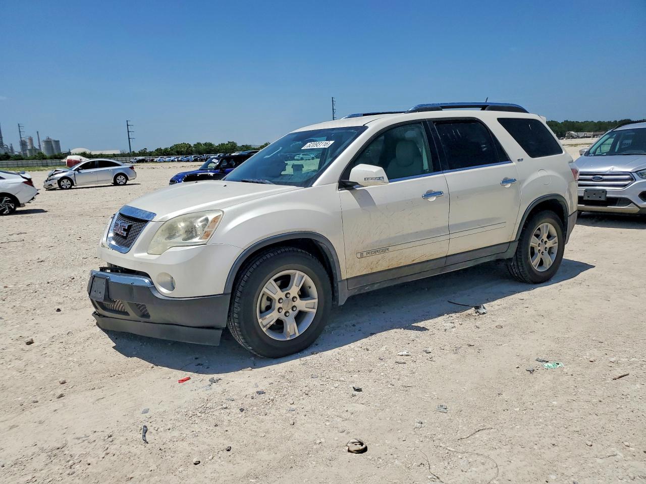 2008 GMC Acadia SLT1, VIN 1GKER23708J296907 — Front end